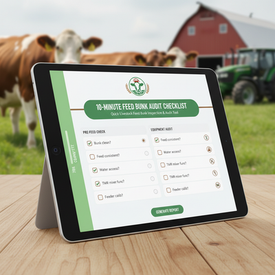 10-Minute Feed Bunk Audit Checklist